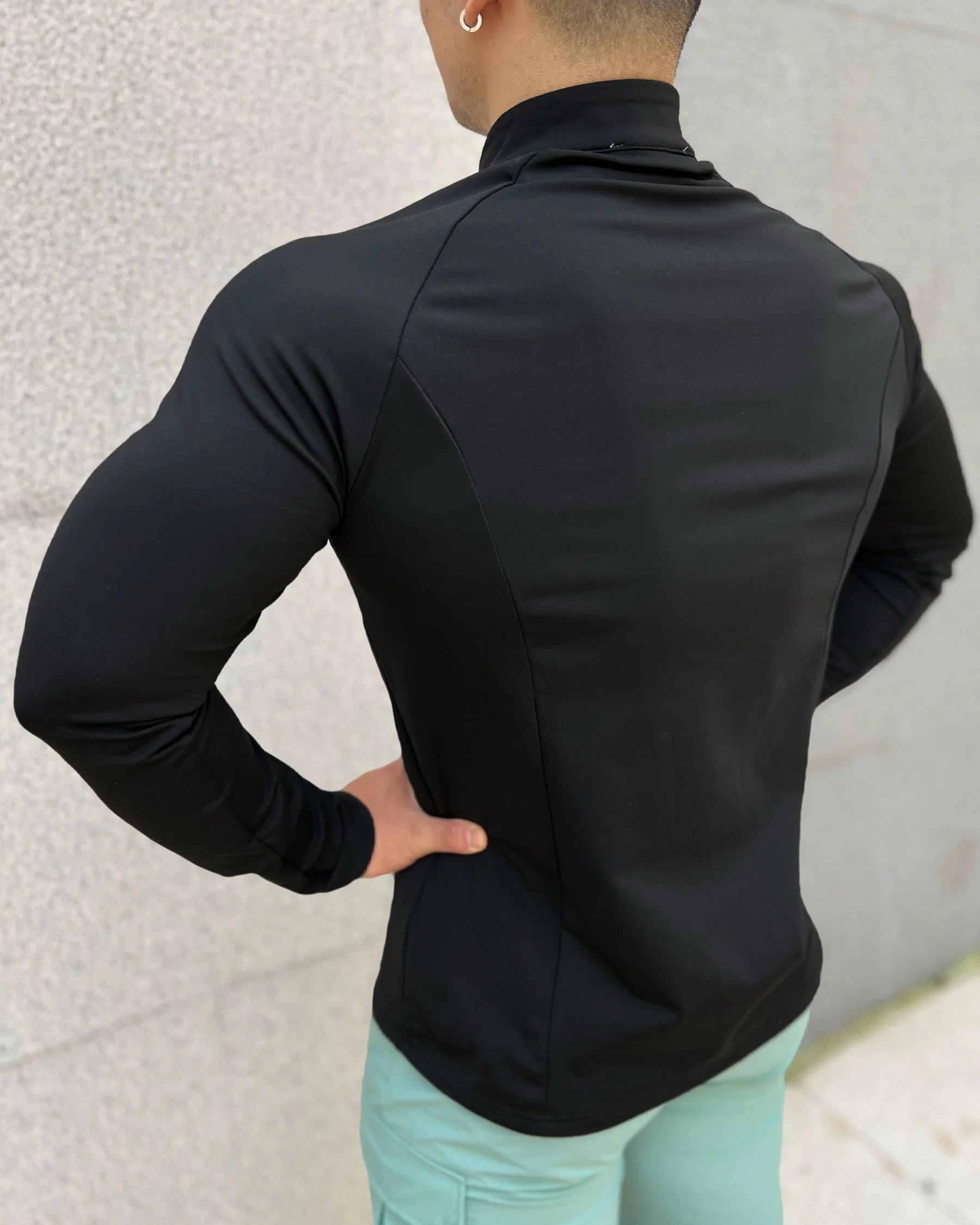 Terrain Trek Long Sleeve Lightweight Fleece Shirt Gym&Outdoor - Image 3