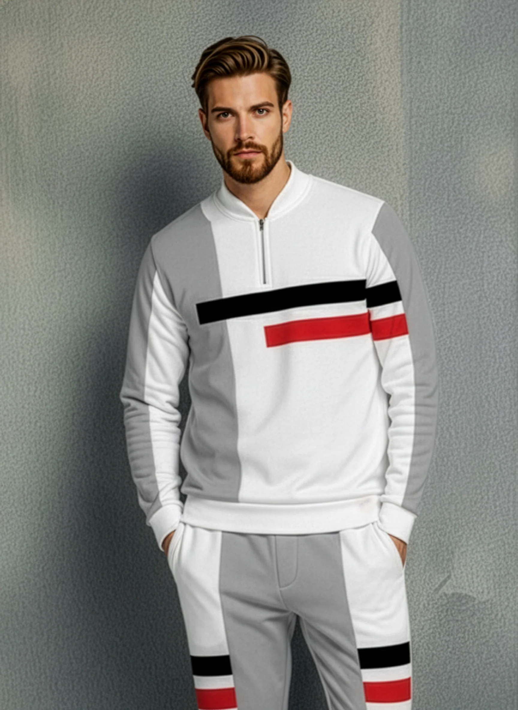 The Cannes Half-Zip Sweater Set - Image 3