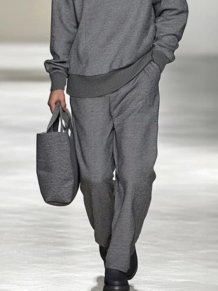 Urban Casual Waffle 2-Piece Set - Image 3
