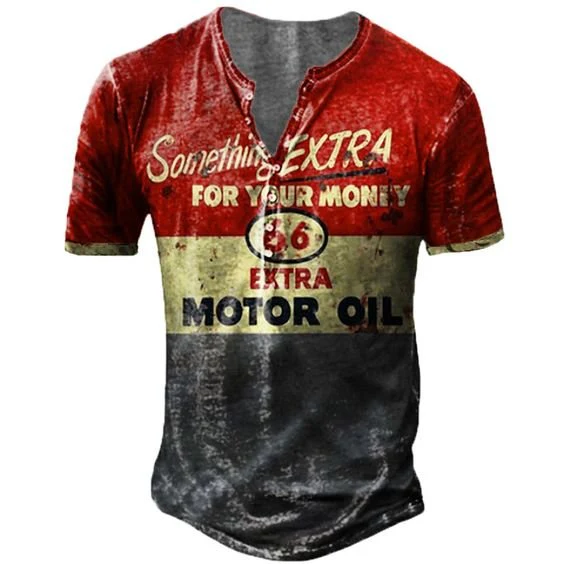 Vintage  Comfortable Breathable Print T-Shirt