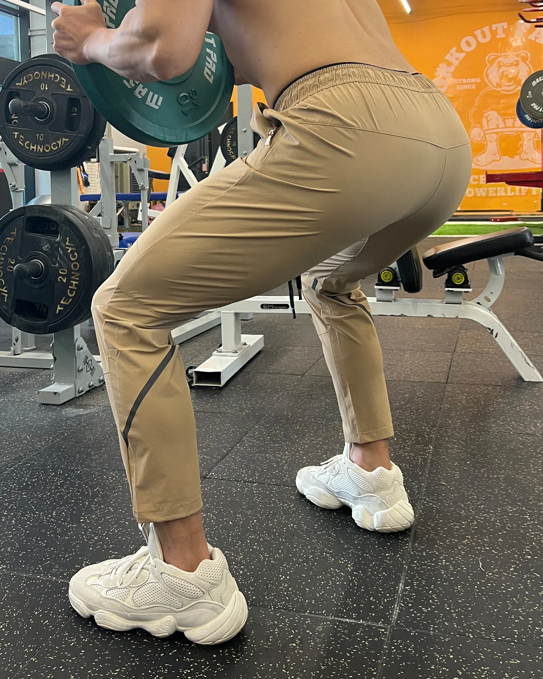 Waterproof Slim Fit Performance Stripe Jogger - Image 18